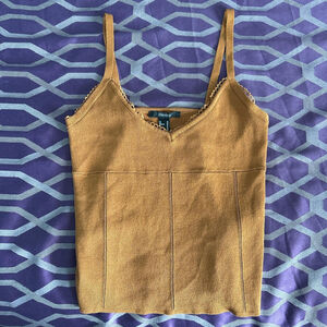 Brown Forever21 Tank-top